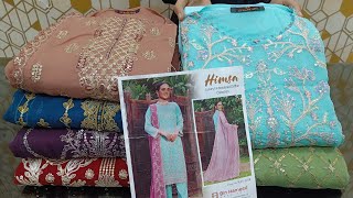 BinHameed Himsa Latest Pakistani Party Dress  New Designer Three Piece 2024  Eid Collection 2024 [upl. by Servetnick803]