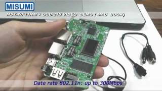 MISUMI Wifi Mini UVC VIDEO Router MSTWF11NM  UCD210M [upl. by Attalanta]