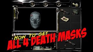 Resident Evil HD Remastered  How to get ALL 4 DEATH MASKS 3 Puzzles Chris amp Jill [upl. by Bullion]