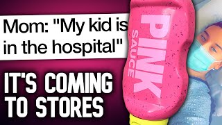 TikTok’s Pink Sauce Hospitalizes 13YearOld And Its Now Coming to Stores [upl. by Rubetta]