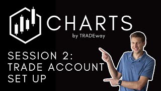 CHARTS by TRADEway  Session 2 Trade Account Setup [upl. by Anayia]