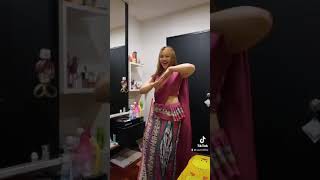 Udurawee Kanchana Anuradhi TikTok dance from Bangkok [upl. by Pillihp]