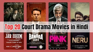 Top 20 Best Courtroom Drama Movies in Hindi Dubbed  Ultimate Legal Thrillers  Suspense bollywood [upl. by Cardinal]