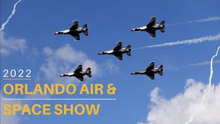 2022 Orlando Air amp Space Show  Sanford International Airport [upl. by Ejroj762]