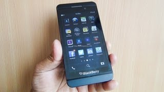 Blackberry Z10 Review Complete Indepth Hands on full HD [upl. by Nesahc]