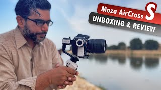 Using Moza AirCross S 3in1 Gimbal in 10 Minutes [upl. by Nylra]