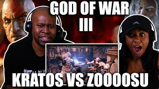 First Time Reaction to God of War 3  Kratos vs Zeus Part 13 [upl. by Alika]