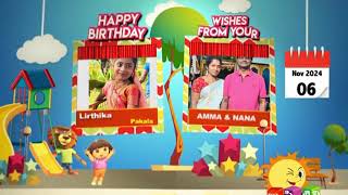 kushi tv birthday wishes quot6112024quot [upl. by Norrag614]