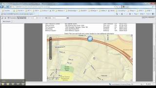 Crystal Reports with Map [upl. by Eelrebmik]