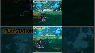 Nintendo Switch VS PlayStation 5 SWORD ART ONLINE Fractured Daydream [upl. by Balough]