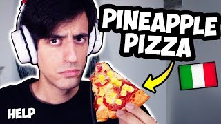 I Eat Pineapple Pizza For The First Time EVER [upl. by Lennox]