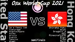 osu World Cup 2021 United States VS Hong Kong semifinals [upl. by Nayek865]