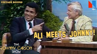 Johnny Carson with Muhammad NBC 1977 1080p 60fps [upl. by Aridnere69]