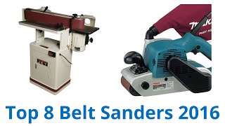 8 Best Belt Sanders 2016 [upl. by Buerger]