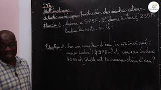 Cours CM2 Mathématiques Activités numériques  Soustraction des nombres entiers  M Gassama [upl. by Gram114]