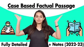 Case Based Factual Passage Class 9101112  Factual Passage  Unseen Passage  English Grammar [upl. by Remos]