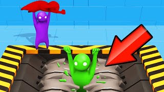 SHREDDER vs JELLY in GANG BEASTS Insane [upl. by Cookie]