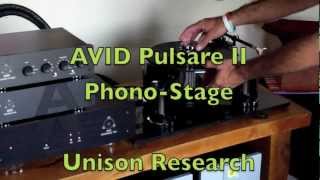 AVID Acutus Turntable amp AVIDs Pulsare II Phono [upl. by Lleruj]