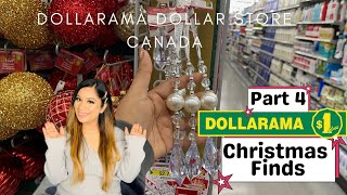 Part 4 Christmas Finds At Dollarama Canada Dollar Store [upl. by Nosnar]