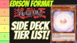 Edison Format July 2024 SIDE DECK TIER LIST [upl. by Marden]