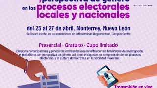 Taller para Periodistas sobre Derechos Humanos y Perspectiva de Género en los Procesos Electorales [upl. by Behrens]