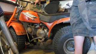 honda atc 90 start up [upl. by Nelav]