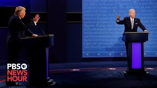 WATCH The first 2020 presidential debate [upl. by Doralynn]