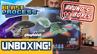 Playmobil  71089 Star Trek  Klingon BirdofPrey Unboxing amp DEMONSTRATED  Brunos Boxes [upl. by Seline]