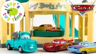 Cars  Disney Pixar Cars Ramones Color Changer Playset  Fun Toy Cars [upl. by Winni]