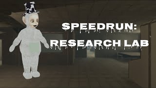 SLENDYTUBBIES 3SPEEDRUN de research lab 5 minutos y 5 papillasHELVETICA [upl. by Fosque186]