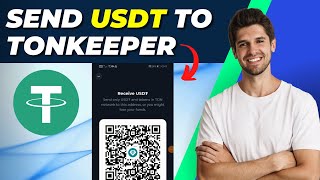 How To Send USDT To Tonkeeper Wallet  StepbyStep Guide [upl. by Hsepid179]