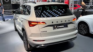 New SKODA KAROQ SPORTLINE 2022  FIRST LOOK amp visual REVIEW exterior interior PRICE [upl. by Gytle]