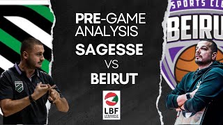 Pre Game Sagesse vs Beirut Lebanese Basketball كرة سلة لبنانية؛ بيروت ضد الحكمة [upl. by Eema]