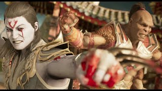 HAPPY THANKSGIVING Mortal Kombat 1  Hard Champion Tower  Shang Tsung amp Goro [upl. by Dragelin]