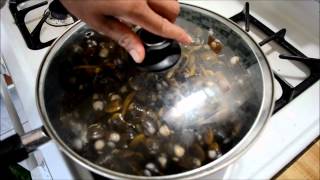 How to make Cha Leah StirFry Clams [upl. by Normalie]