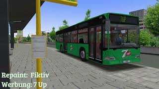 Omsi 2  002 Fiktive Repaints omsi bus gaming franken bamberg [upl. by Aissak]