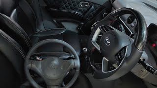 Santro Xing all modify audio item Steering Wheel upgrade model new look fitting Bangalore 9886634666 [upl. by Garnette]