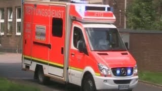 Rettungsdienst BF Düsseldorf FW 7 Wersten [upl. by Heimlich200]