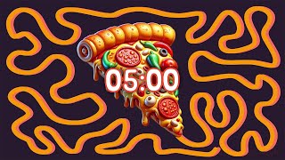 5 Minute Pizza 🍕 bomb 💣 timer [upl. by Lem652]