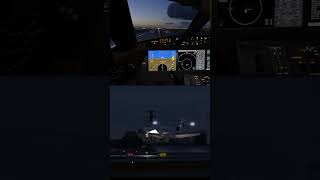 Qatar Exec GLF6 Landing KSJC XPlane 12 jlproductionsyt aviation shorts glf6 [upl. by Atil]