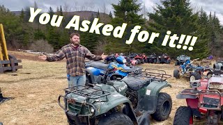 Suzuki Quad Repair NOT what I was expecting… [upl. by Reedy]