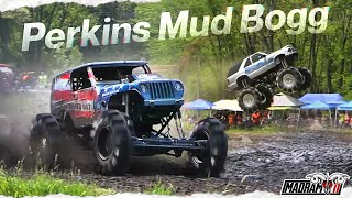 Perkins Mud Bog Unleashing the Monstrous Power of Mud Trucks in Michigan Part 1 [upl. by Edrahc]