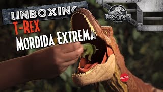 UNBOXING 🎁 ¡TREX Colosal 🦖😱  Jurassic World [upl. by Studley]