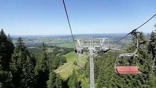 Alpspitzbahn Nesselwang Sommer Bayern Deutschland Germany [upl. by Griselda604]