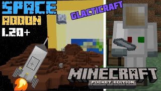 Space Addon For Minecraft PE 120  Glacticraft Mod For MCPE 🚀 [upl. by Iain]