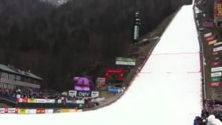 Skifliegen 120 Dezibel im Stadion Planica 18032012 [upl. by Enoyrt]