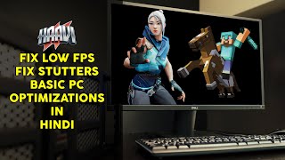 Basic Windows Optimization For High Fps In Hindi  No Lag amp More Fps  haavifps [upl. by Lynett]