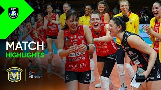 Highlights I Maritza PLOVDIV vs A Carraro Imoco CONEGLIANO I CEV Champions League Volley 2025 [upl. by Nahtnaoj]