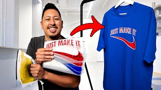 How To Start A TShirt Printing Business With Only 30 [upl. by Buroker]