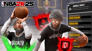 THE BEST DRIBBLE MOVES AND JUMPSHOT IN NBA 2K25 [upl. by Sioux]